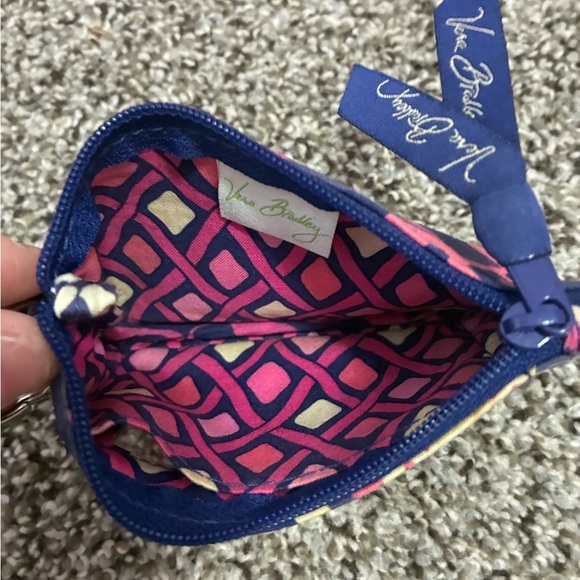 Vera Bradley KATALINA PINK Mini Wallet ID Case - Picture 3 of 3